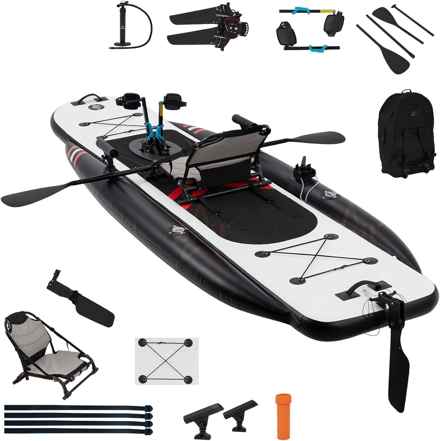 High Quality Inflatable Pedal  - огляд і ціна Fishing Kayak Pedal Drive