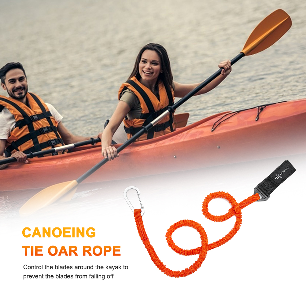 10-1PCS Elastic Kayak Canoe Pa - огляд і ціна Fishing Kayak Paddle Leash