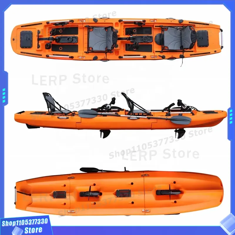 14.5FT Modular Kayak Double Se - огляд і ціна Fishing Kayak Sit In