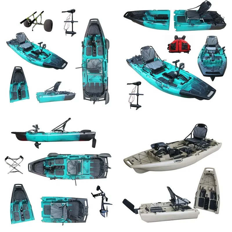 Popular 1 Person HDPE/PE Sit-O - огляд і ціна Fishing Kayak Sit In