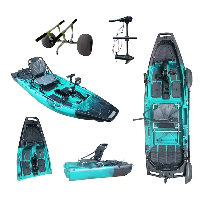 Popular 1 Person HDPE/PE Sit-O - огляд і ціна Fishing Kayak Sit In
