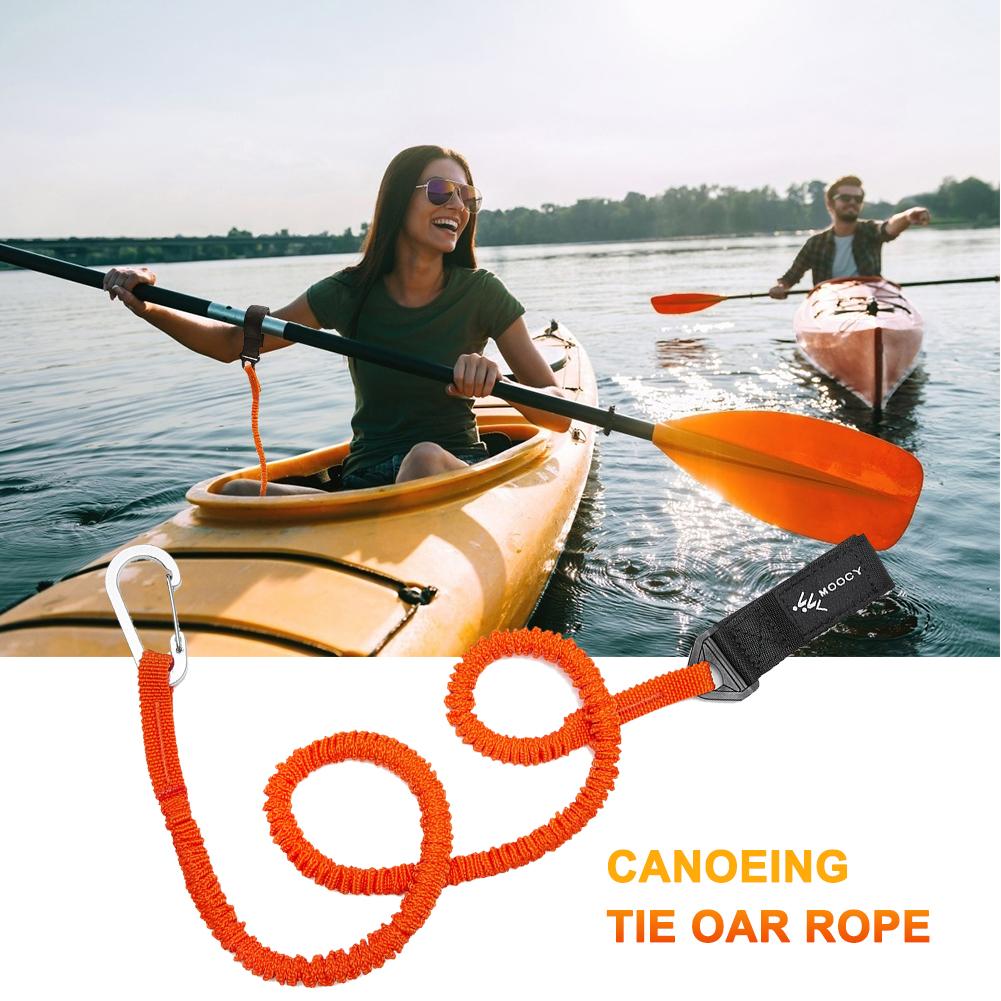 5-1PCS Elastic Kayak Canoe Pad - огляд і ціна Fishing Kayak Paddle Leash