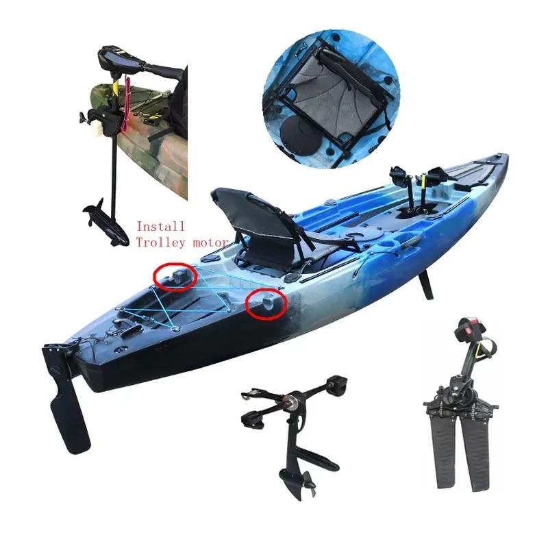 Single Pedal Electric Motor Fi - огляд і ціна Fishing Kayak Seat