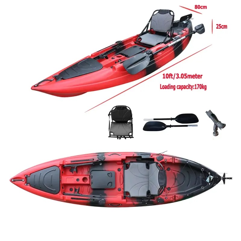10ft Single Seat Sit on Fishin - огляд і ціна Fishing Kayak Seat