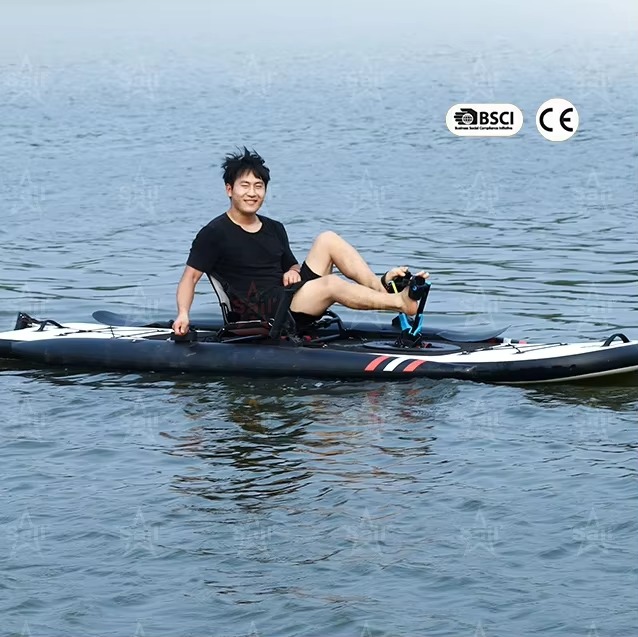 Factory Inflatable Pedal Kayak - огляд і ціна Fishing Kayak Sit In
