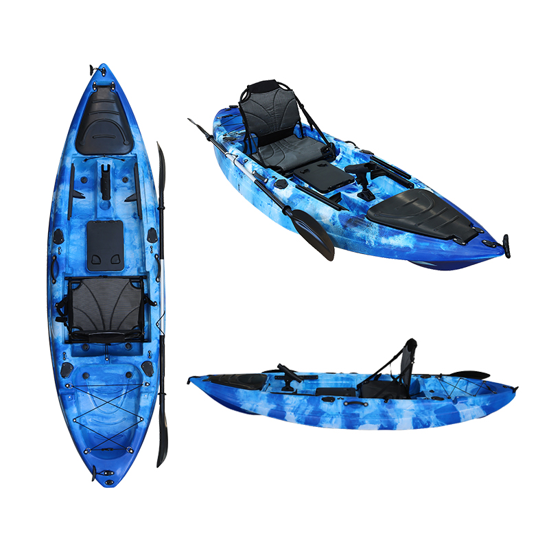 Single-Seater Fishing Pedal Ka - огляд і ціна Fishing Kayak Pedal Drive